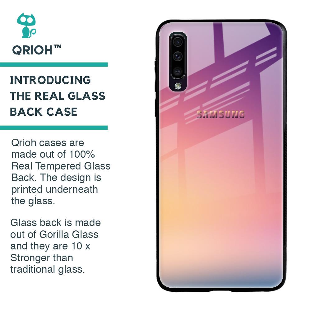 Lavender Purple Glass case for Samsung Galaxy A50