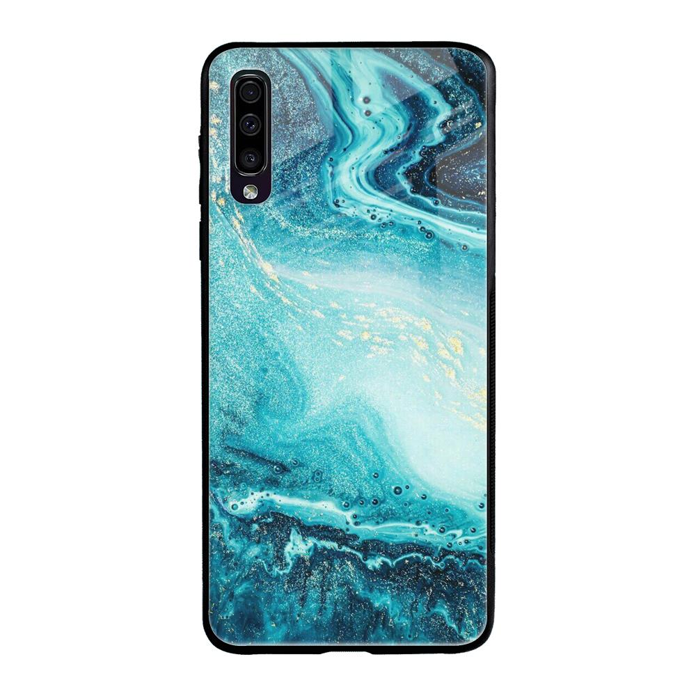 Sea Water Samsung Galaxy A50 Glass Cases & Covers Online