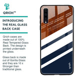 Bold Stripes Glass case for Samsung Galaxy A50