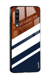 Bold Stripes Glass case for Samsung Galaxy A50