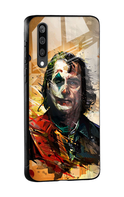 Psycho Villain Glass Case for Samsung Galaxy A50