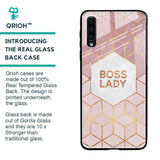 Boss Lady Glass Case for Samsung Galaxy A50