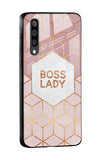Boss Lady Glass Case for Samsung Galaxy A50