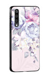 Elegant Floral Glass case for Samsung Galaxy A50