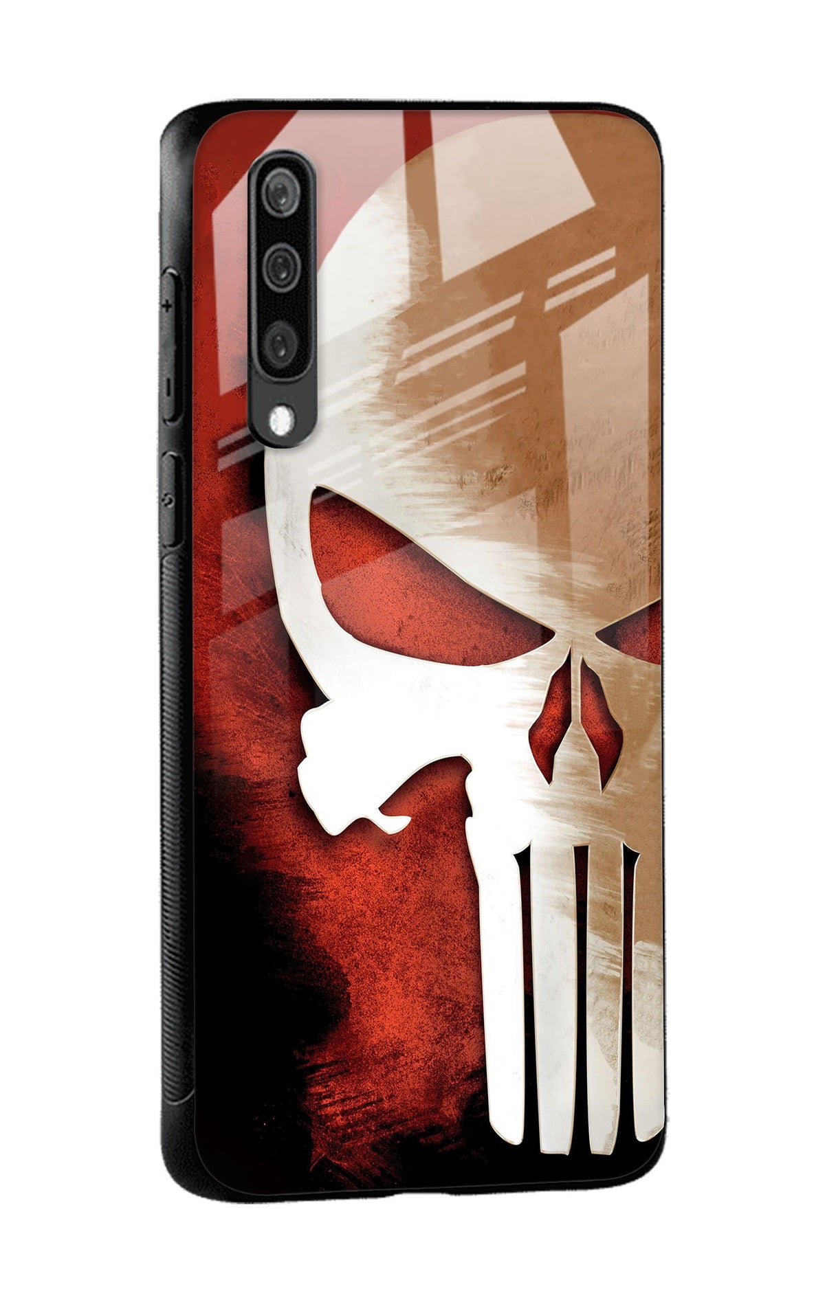 Red Skull Glass Case for Samsung Galaxy A50