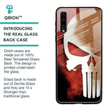 Red Skull Glass Case for Samsung Galaxy A50