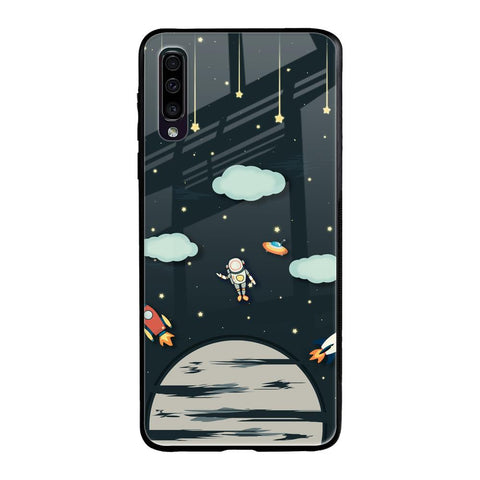 Astronaut Dream Samsung Galaxy A50 Glass Cases & Covers Online