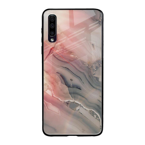 Pink And Grey Marble Samsung Galaxy A50 Glass Cases & Covers Online