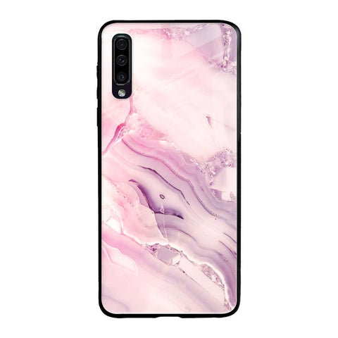 Diamond Pink Gradient Samsung Galaxy A50 Glass Cases & Covers Online
