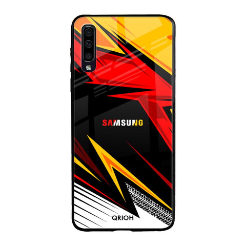 Race Jersey Pattern Samsung Galaxy A50 Glass Cases & Covers Online