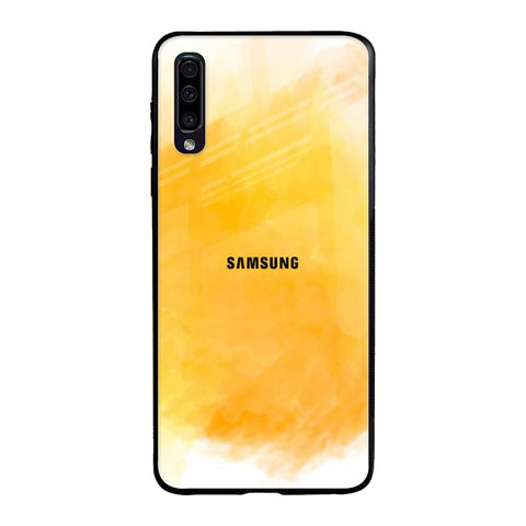 Rustic Orange Samsung Galaxy A50 Glass Back Cover Online