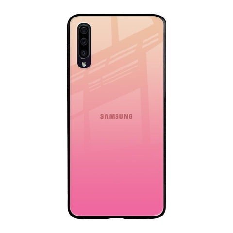 Pastel Pink Gradient Samsung Galaxy A50 Glass Back Cover Online