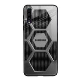 Hexagon Style Samsung Galaxy A50 Glass Back Cover Online