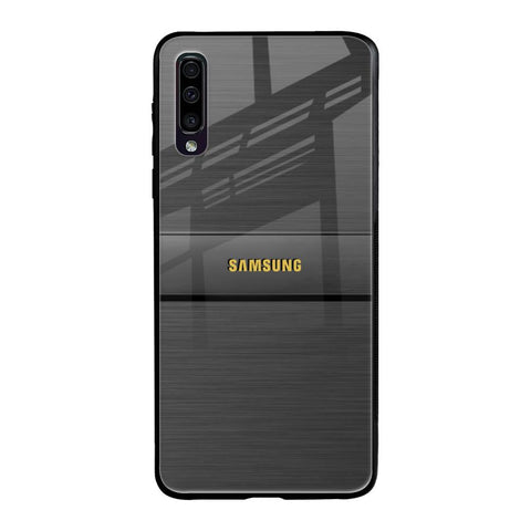 Grey Metallic Glass Samsung Galaxy A50 Glass Back Cover Online