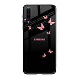 Fly Butterfly Samsung Galaxy A50 Glass Back Cover Online