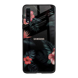 Tropical Art Flower Samsung Galaxy A50 Glass Back Cover Online