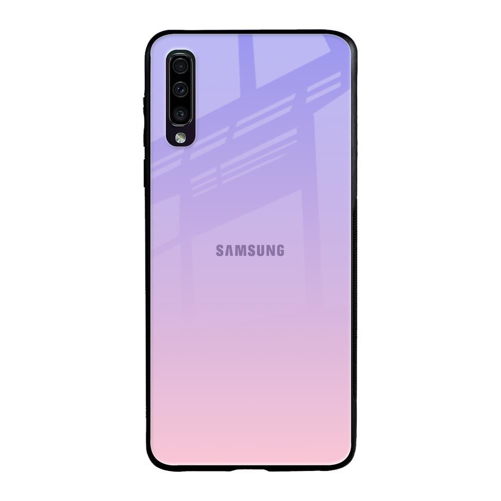 Lavender Gradient Samsung Galaxy A50 Glass Back Cover Online