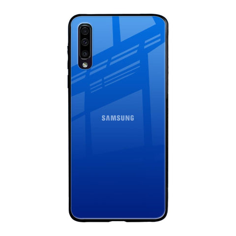 Egyptian Blue Samsung Galaxy A50 Glass Back Cover Online
