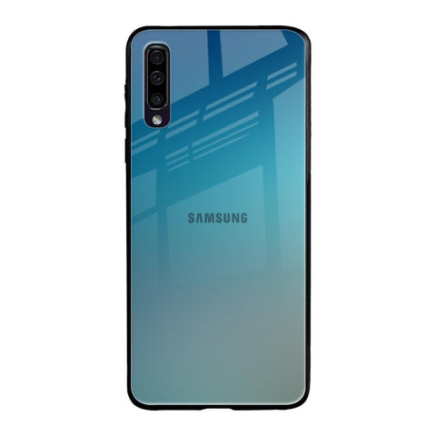 Sea Theme Gradient Samsung Galaxy A50 Glass Back Cover Online