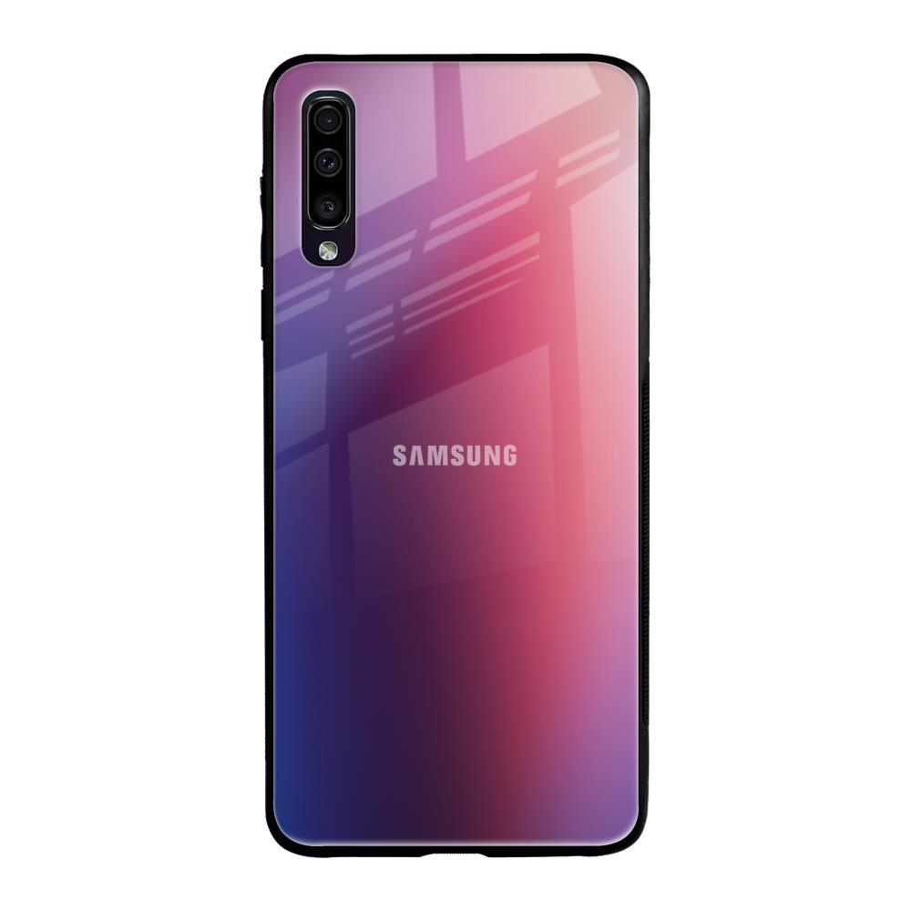 Multi Shaded Gradient Samsung Galaxy A50 Glass Back Cover Online