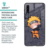 Orange Chubby Glass Case for Samsung Galaxy A50