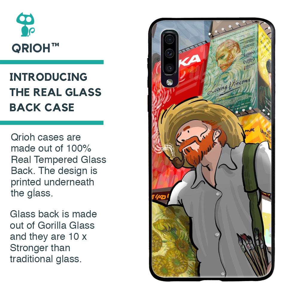 Loving Vincent Glass Case for Samsung Galaxy A50