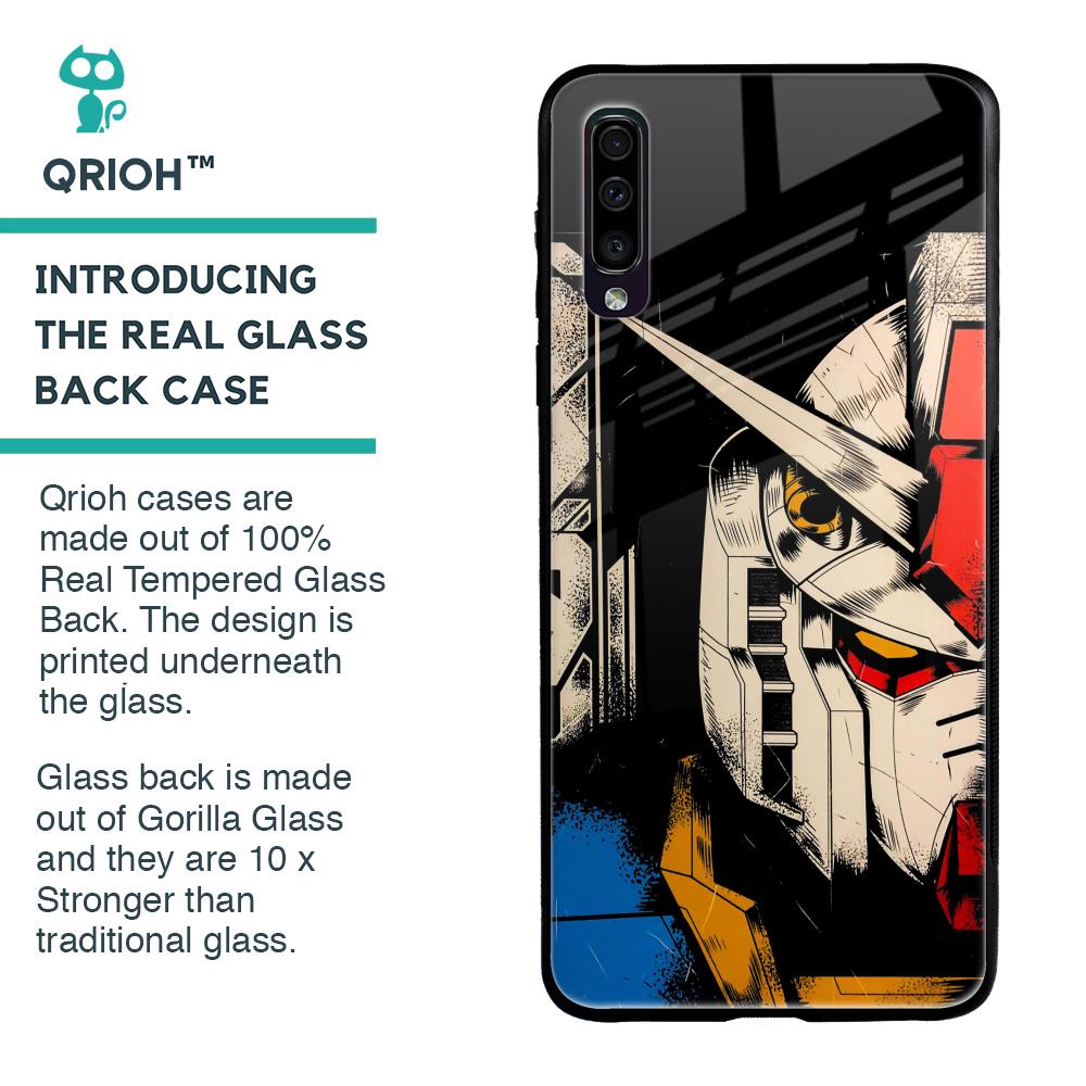 Transformer Art Glass Case for Samsung Galaxy A50