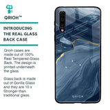 Deep Ocean Marble Glass Case for Samsung Galaxy A50