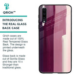 Brush Stroke Art Glass Case for Samsung Galaxy A50