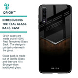 Dark Walnut Glass Case for Samsung Galaxy A50