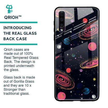 Galaxy In Dream Glass Case For Samsung Galaxy A50