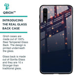 Falling Stars Glass Case For Samsung Galaxy A50
