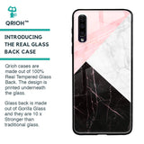 Marble Collage Art Glass Case For Samsung Galaxy A50