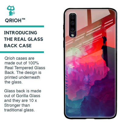 Dream So High Glass Case For Samsung Galaxy A50