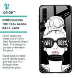 Girl Boss Glass Case For Samsung Galaxy A50