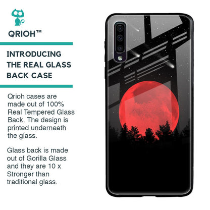 Moonlight Aesthetic Glass Case For Samsung Galaxy A50