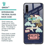 Tour The World Glass Case For Samsung Galaxy A50