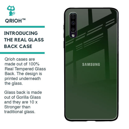 Deep Forest Glass Case for Samsung Galaxy A50