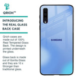 Vibrant Blue Texture Glass Case for Samsung Galaxy A50