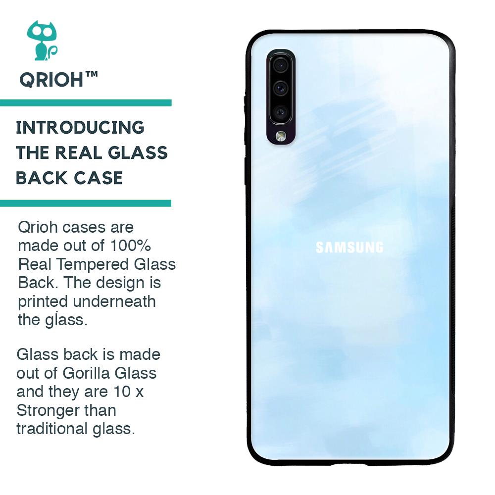 Bright Sky Glass Case for Samsung Galaxy A50