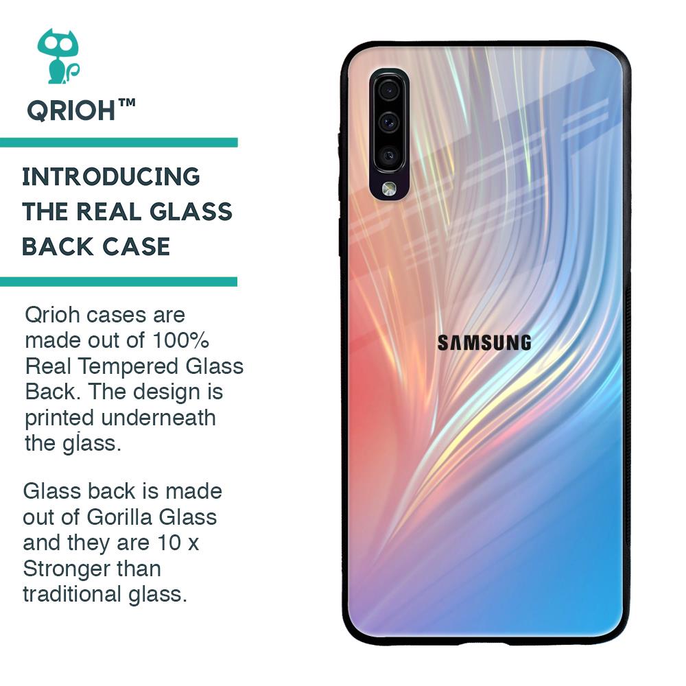 Mystic Aurora Glass Case for Samsung Galaxy A50