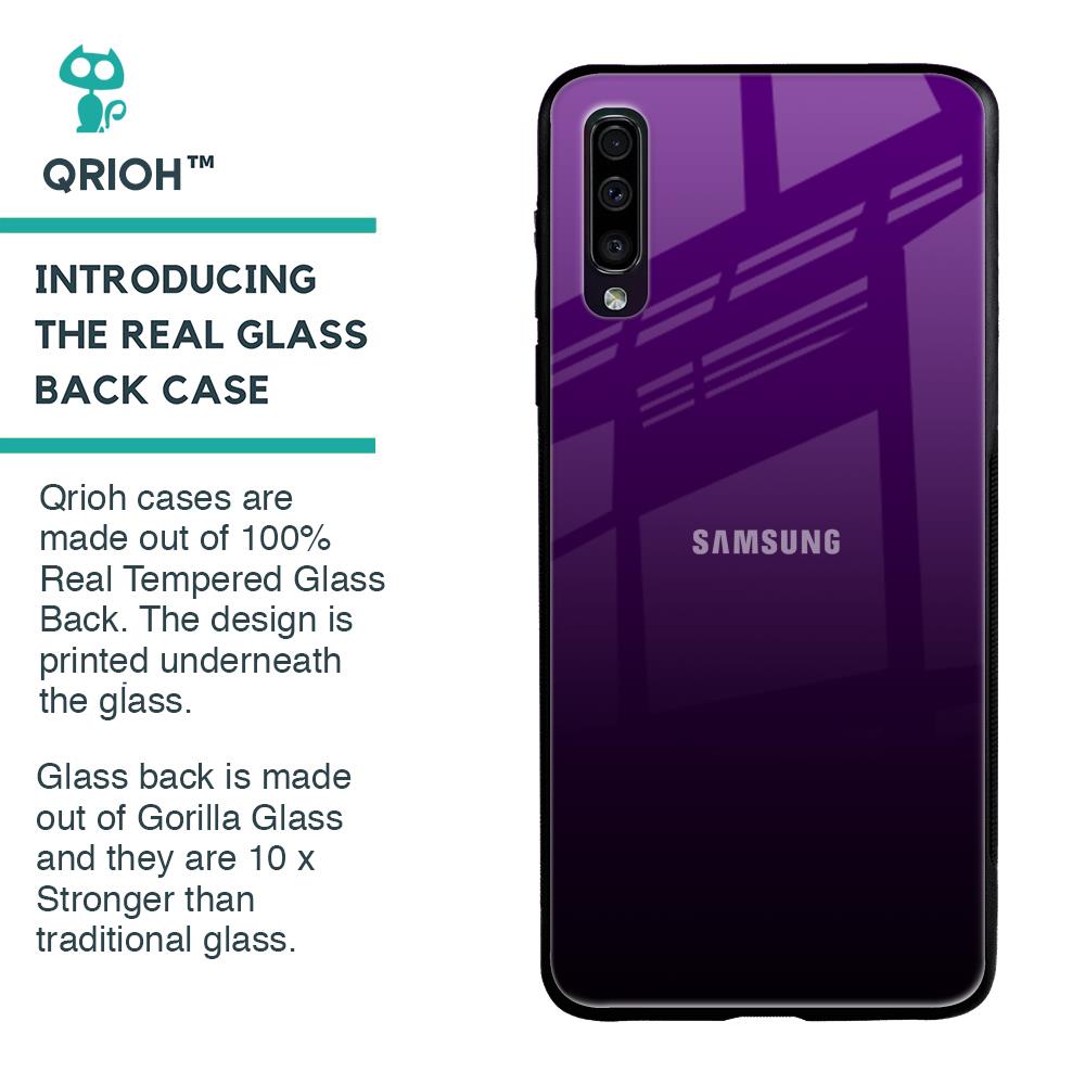 Harbor Royal Blue Glass Case For Samsung Galaxy A50