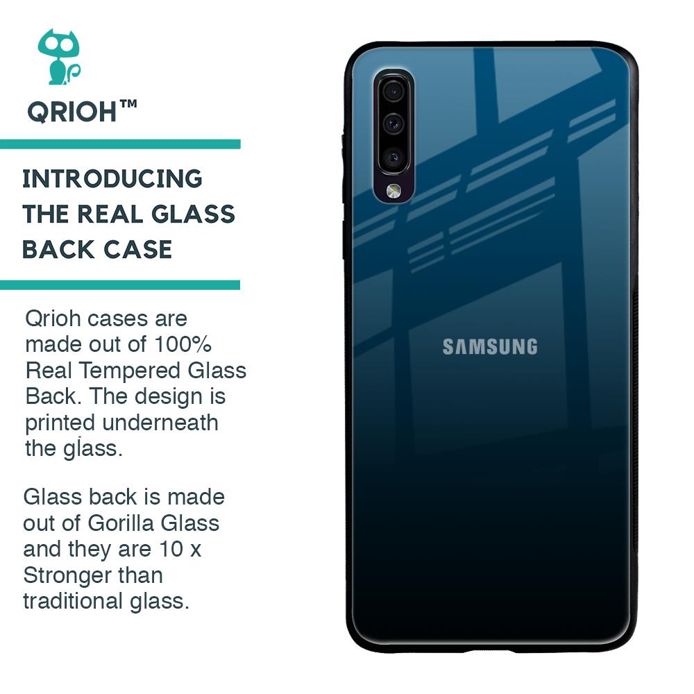 Sailor Blue Glass Case For Samsung Galaxy A50