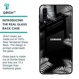 Zealand Fern Design Glass Case For Samsung Galaxy A50