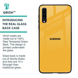 Fluorescent Yellow Glass case for Samsung Galaxy A50