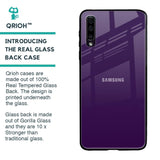 Dark Purple Glass Case for Samsung Galaxy A50