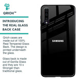 Jet Black Glass Case for Samsung Galaxy A50