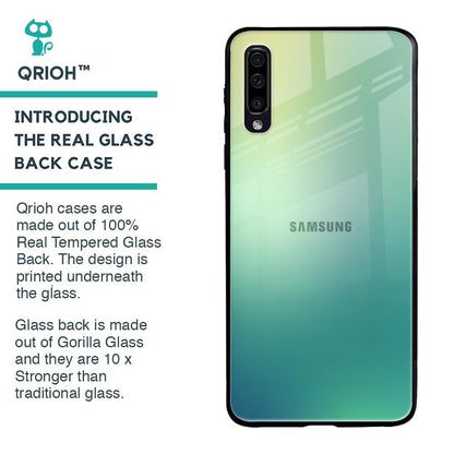 Dusty Green Glass Case for Samsung Galaxy A50