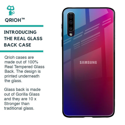 Magical Color Shade Glass Case for Samsung Galaxy A50