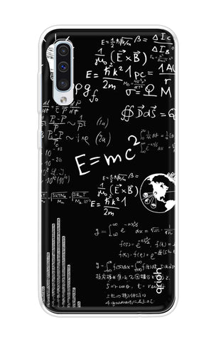 Equation Doodle Samsung Galaxy A50 Back Cover